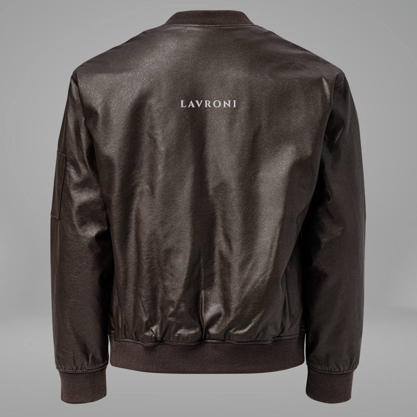 Leather Bomber Jacket